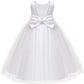 Jup'Elle Toddler Girl Tutu Dresses Wedding Birthday Party Flower Girls Baby Princess Dress Floor Length Size 7T