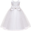 Jup'Elle Toddler Girl Tutu Dresses Wedding Birthday Party Flower Girls Baby Princess Dress Floor Length Size 6T