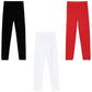 MAX Girls Solid Regular Fit Elasticated Mid Rise Leggings  Pack of 3 (34Y), Assorted