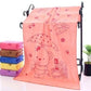 THE PURE NEST DRESSABLY Newborn Babys Cotton Washcloth Soft Bath Towel (Colour and Prints May Vary, Small, 48cm x 84cm)  Pack 