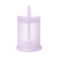 Olababy Silicone Training Cup With Straw Lid | Babies Water Drinking Cup | 6+ Mo Infant To 12-18 Months Toddler | Sippy Cup For