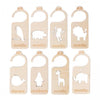 UJEAVETTE 2x8 Pieces Baby Closet Dividers Easily Organize for Wardrobe Closet Clothes