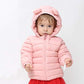 CECORC Winter Coats for Kids with Hoods Light Puffer Jacket for Girls | Baby, Infants, Toddlers, 12-18 Months,Pink