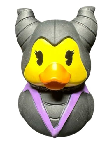 Just Play Rubber Bath Duck, Duckalooz Maleficent, Bath Toy for Children