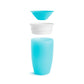 Munchkin Miracle 360 Toddler Sippy Cup, Spill Proof, 10 Ounce, 2 Pack, Blue/Purple