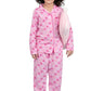 Tweeny Mini Girls Night Suit Pure Rayon Butterfly Print | Full Sleeve Nightdress for Girls Kids | Shirt + Pyjama + Headband Set 