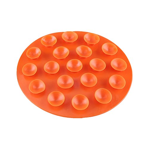 (Pack Of 2) Creative Children'S Tableware Sucker Baby Kids Magic Suction Mat Portable Double-Sided Suckers Anti-Slip Plate Bowl