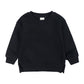 Rukosu Toddler Baby Boy Girl Fleece Pullover Sweatshirt Solid Color Crewneck Blouse Shirt Tops Warm Fall Winter Clothes Black 2-