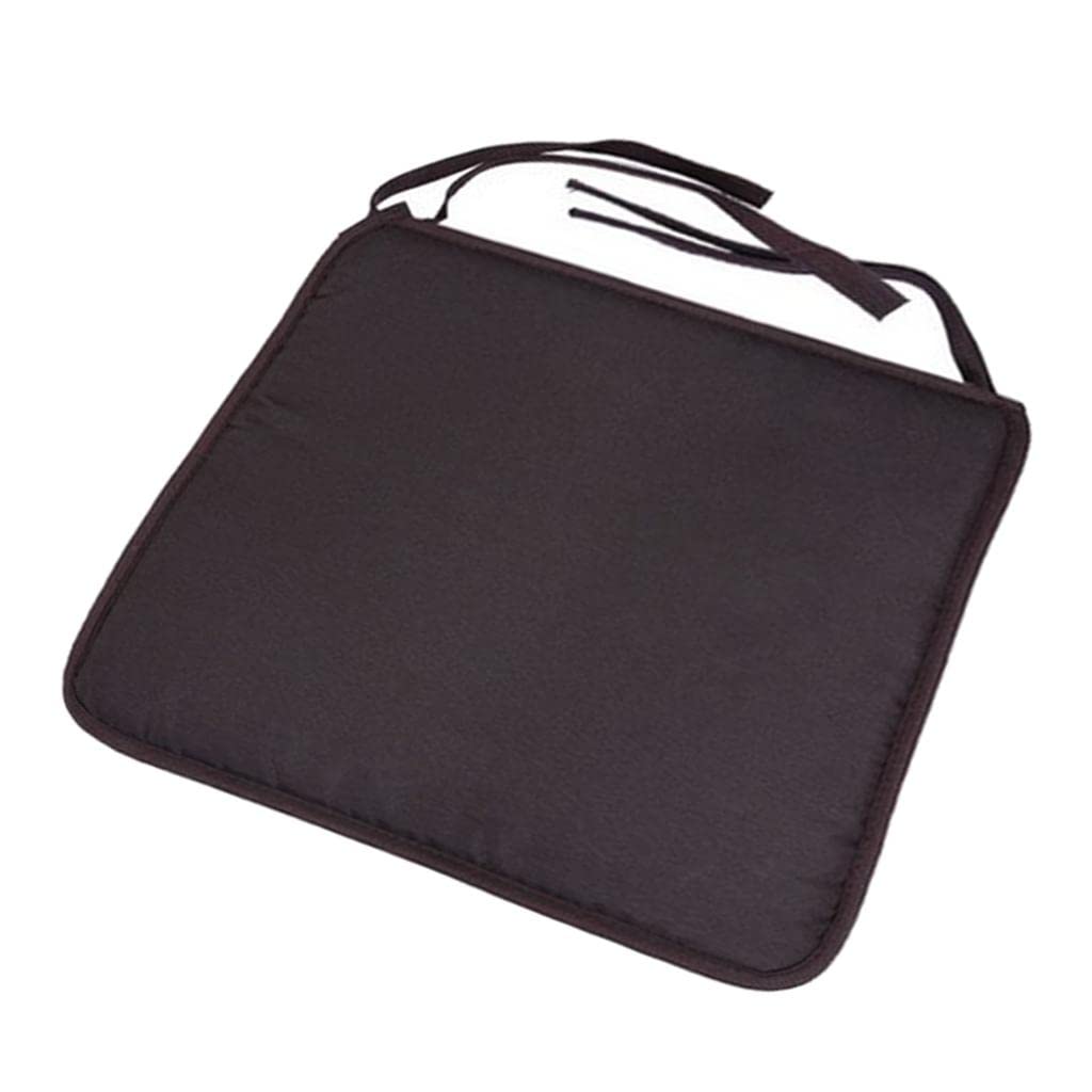 TOG NonSlip Padded Seat Cushion Pillow Soft Chair Pads with Ties Coffee|Home & Kitchen| Home Decor| Pillows