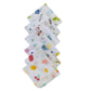 Paletto Muslin Cotton Baby Napkins  Soft Washcloths for Newborns  Reusable, Gentle, and QuickDry Face Towels  Multicolour Se