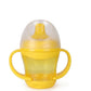 XIIAA Duck Sipper for Infant/Toddler & Kids 160ml, AntiSpill Sippy Cup with Soft Silicone Straw BPA Free, 1 Year+ (Yellow)