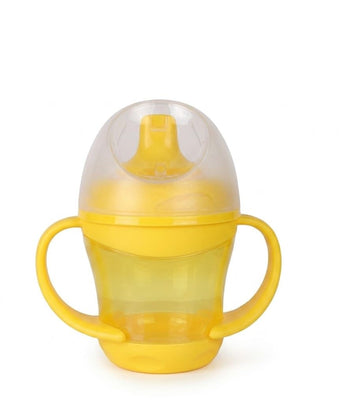 XIIAA Duck Sipper for Infant/Toddler & Kids 160ml, AntiSpill Sippy Cup with Soft Silicone Straw BPA Free, 1 Year+ (Yellow)
