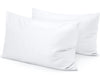 Travel Pillow Case 14X20 Size Set Of 2 Zipper Closure Toddler Pillowcase 600 Thread Count 100% Soft Egyptian Cotton Travel Pillo