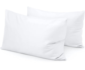 Travel Pillow Case 14X20 Size Set Of 2 Zipper Closure Toddler Pillowcase 600 Thread Count 100% Soft Egyptian Cotton Travel Pillo