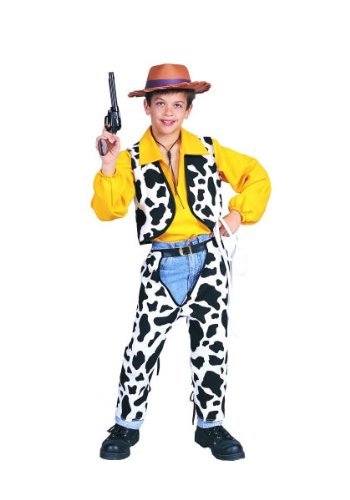 Cowboy 3 Pc Outfit: Child Sz S