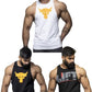 Juari Be A Gentleman Cotton Sleeveless Regular Fit Vest For Men  Set Of 3, L Multicolour