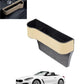 RKPSP Multifunctional Beige Leather Storage Box Organizer Car Seat Gap Filler Cup Holder For Car273