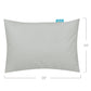Biloban Organic Cotton Toddler Pillowcase 2 Pack, (Pillowcase Only) Kids Pillowcase For Sleeping Fit Pillow Sized 13'X 18' Or