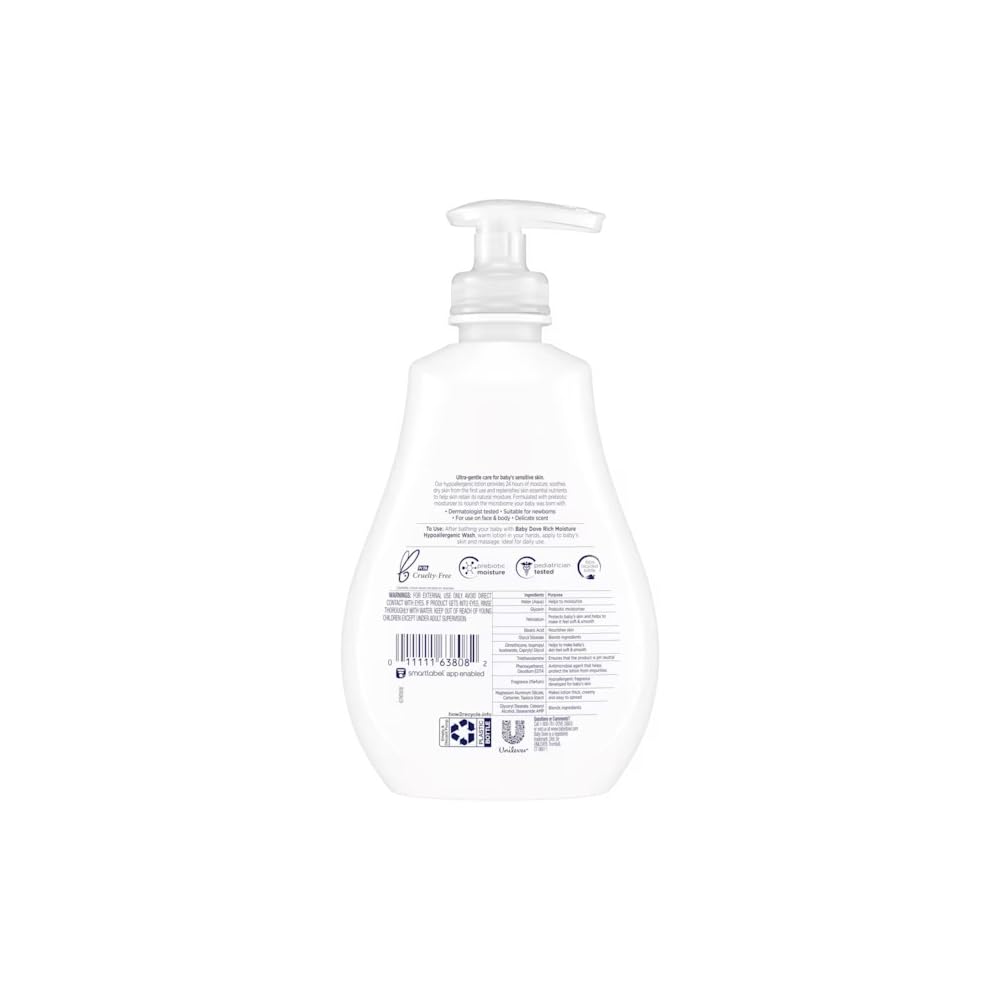 Dove Baby Lotion Rich Moisture 13 Ounce (384Ml) (3 Pack)