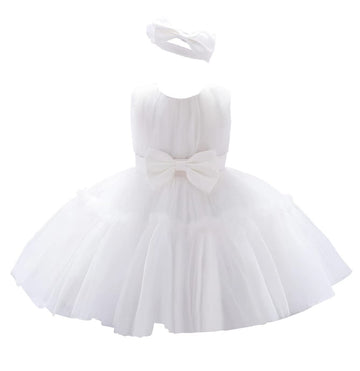 Tuiji Baby Girl Baptism Wedding Dresses Christening Dresses For Baby Girl 6 12 Months White Toddler Dresses 70