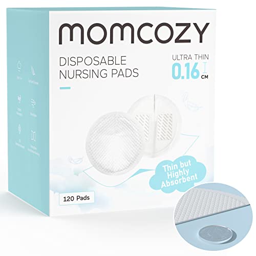 Momcozy Ultra-Thin Disposable Nursing Pads, Super Absorbent And Breathable Breastfeeding Pads, Make The Breasts Light And Unburd