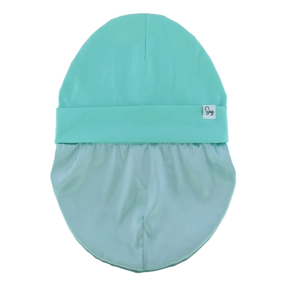 Jersey Beanie Hat For Newborn Baby Boys Girls Silky Satin Lined Hats Bonnet Toddler Infant Little Kids Beanies Caps(6M-3T,010 Co