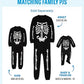 The Children'S Place Baby Kids One Piece Family Matching, Holiday Pajama Sets, Fleece, Halloween Skeleton, Medium