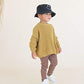 Infant Toddler Baby Girl Boy Knit Sweater Pullover Sweatshirt Warm Long Sleeve Shirt Tops Knitted Fall Winter Clothes (Yellow, 3