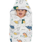 SMILE BABY Kids Swaddle Wrap for Newborn Kids Muslin Sleeping Bag Blanket All Season Soft Breathable Infant Swaddle Wrapper Rece