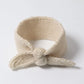 Utowo Newborn-Infant-Toddler Knitted-Knotbow-Turban Rabbit-Ear-Headbands Baby-Girls Head-Wrap-Headband 0-6 Years (Red+Beige)