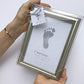 The Grandparent Gift Frame Wall Decor, Baptized Footprint