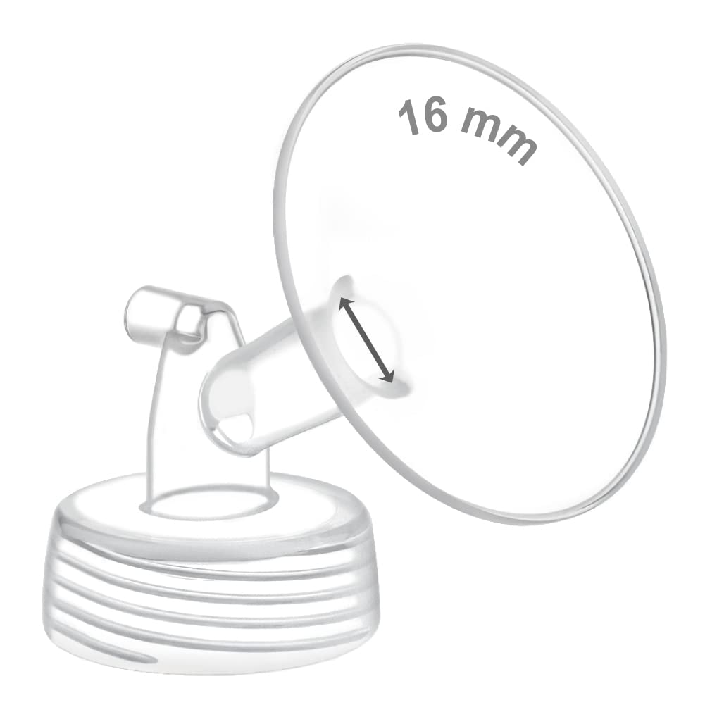 Maymom Pump Part Compatible With Spectra S1,S2 Spectra 9 Plus Breastpump; Incl Wide Mouth Flange (One Flange-16Mm Flange) Not Or