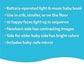 Yookidoo First Soft Cloth Baby Book - Lights and Music (0 to 12 Months). Essential Toy for Infant and Newborns Playmats Promote
