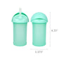 Boon Swig Insulated Silicone Straw Sippy Cup - Flip Top Spill Proof Toddler Straw Cups - Baby and Toddler Feeding Supplies - Bab