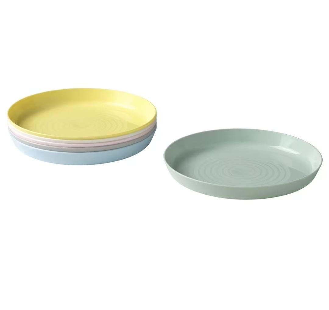 IKEA KALAS Plate, Mixed Colours