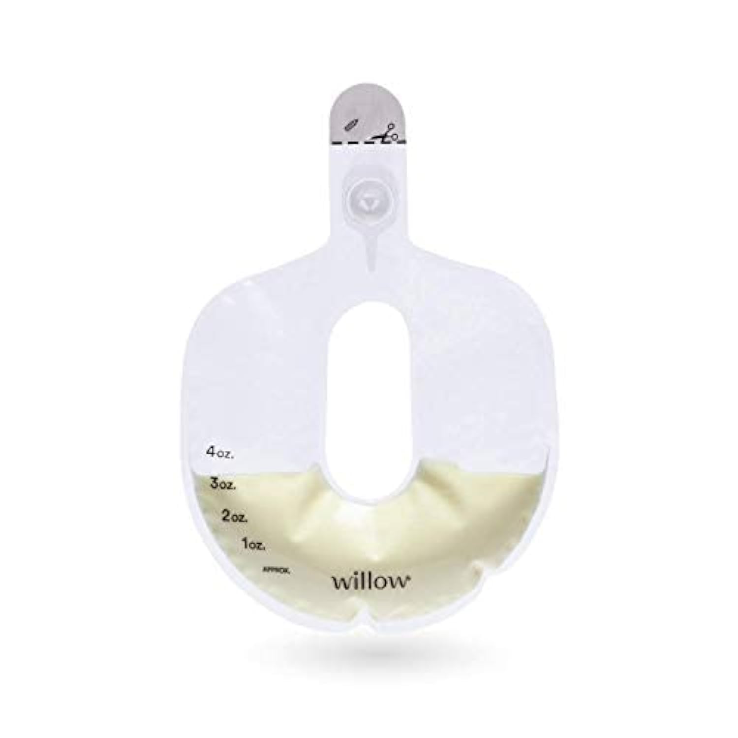 Willow Pump Spill-Proof Breast Milk Bags - 48 Ct - Holds 4 Oz. Per Self-Sealing Storage Bag - Compatible With Willow 360 Or Will