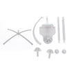 ATORSE 96cm White Crib Music Box Holder Baby Bed Bell Arm Bracket