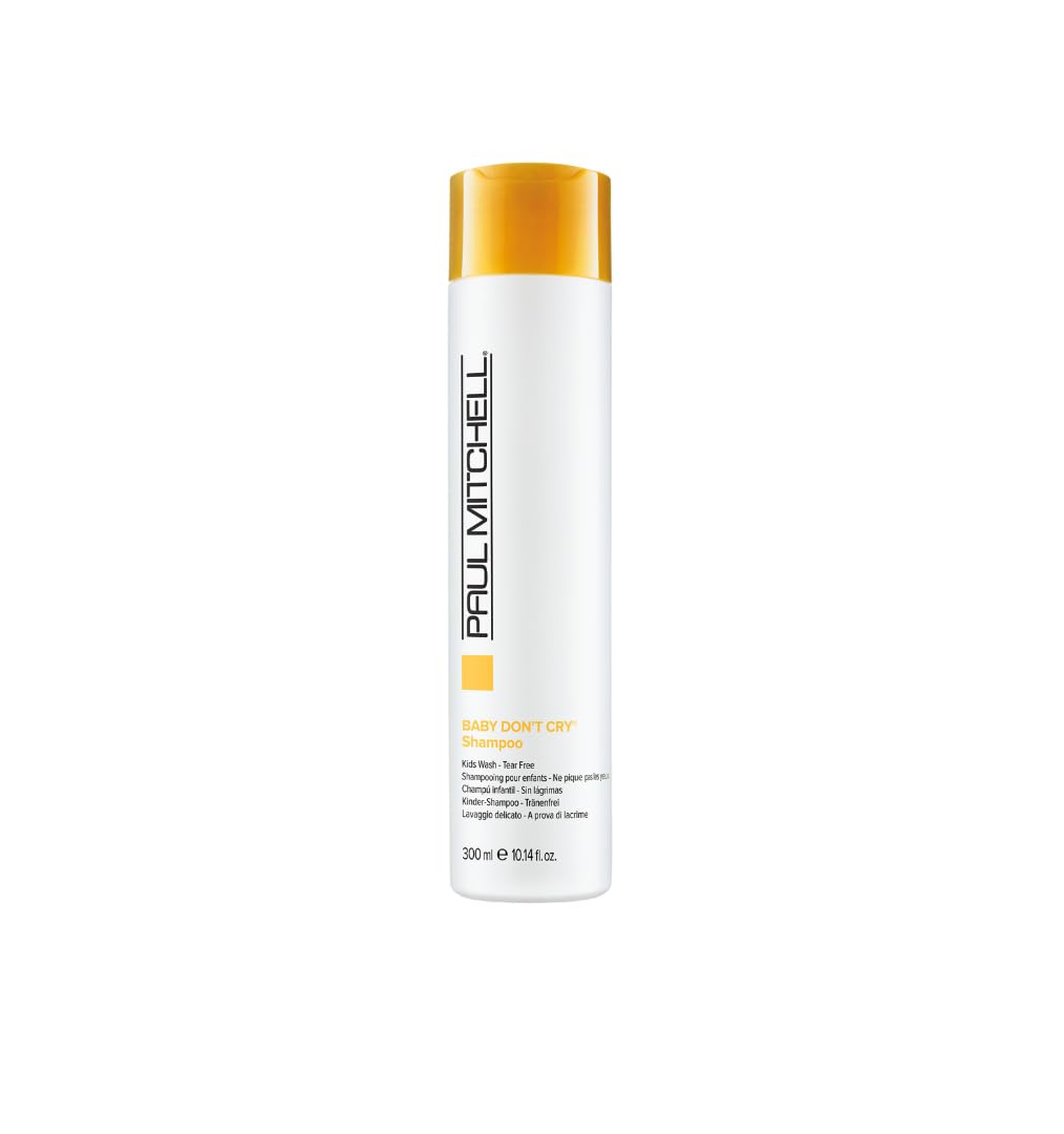 Paul Mitchell Baby Dont Cry Shampoo, Kids Wash, Tear Free, For All Hair Types, 10.14 Fl. Oz.