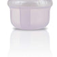 Nuby Powder Formula Dispenser, 3 Compartments, Purple