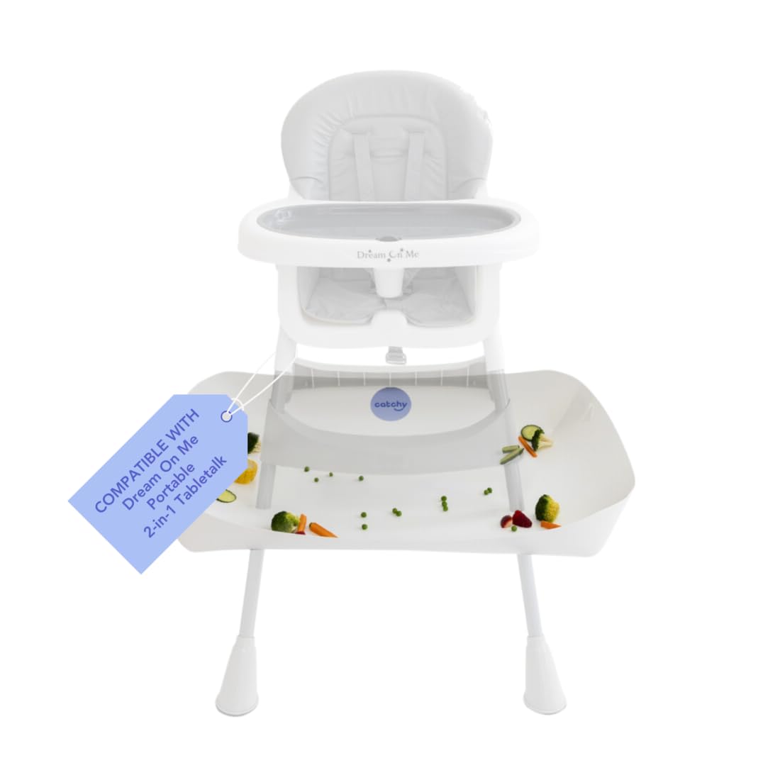 CATCHY - Food Catcher - Compatible with Maxi-COSI Moa 8-in-1 High Chair + 11 Other High Chairs - Highchair Sold Separately - Bab