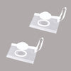 Baixikly 2 Pcs Baby Wipes Dispenser Reusable Wipes Pouch, Baby Wipe Holder Containers Transparent Wipe Carrying Pouches Cases Fo