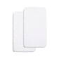 BreathableBaby All-in-One Fitted Sheet & Waterproof Cover, for 36 x 18/91 x 46 cm Cradle Mattress, White (2-Pack)