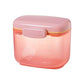 Tempo Baby Portable Formula Dispenser, Formula Dispenser With Scoop And Scraper, 300G 1000Ml (Pink)