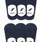 Pinkit AntiSlip Unisex Cotton Invisible No Show Loafer Socks With Silicon Grip (Pack Of 6 Pairs) (ColourDark Grey)