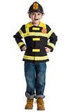 Dress Up America Dress-Up Costumes - Kids Pretend Play Sets - Role-Play Costume Clothes For Toddlers (Firefighter)