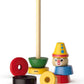 BRIO Infant & Toddler 30120 - Stacking Clown - 9 Piece Wood Stacking Toy for Kids Ages 1 and Up
