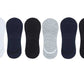 Low Cut NoShow Loafer Socks For Men And Women With Anti Slip Silicon Grip (Combo Pack Of 6 Pairs)