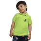 Nusyl Number Two Printed Lime Green Infants Polo TShirt  Nuicpth0173