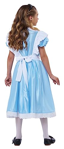 California Costumes Girls Alice Child Costume White/Blue, Xsmall