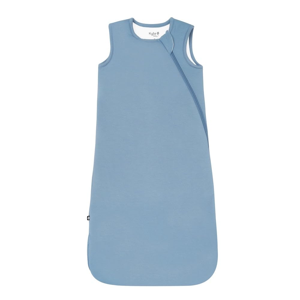 KYTE BABY Unisex Rayon Made From Bamboo Sleep Bag for Babies and Toddlers, 2.5 Tog (Small, Slate)